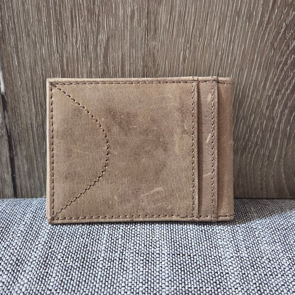 Tan Leather Wallet